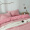 简丽（janlee）床上用品套件床单被套水洗棉四件套纯棉简约1.5/1.8米床全棉加厚（被套200*230) 红细条