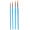 真彩(TRUECOLOR)水粉笔水彩笔油画笔美术绘画笔 学生美术专用多规格 蓝色笔杆 4支/袋 OG725A