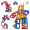 魔磁玩家（MAGPLAYER）儿童玩具积木拼插玩具一代长三角形磁力片积木玩具磁铁玩具七巧板拼图教具益智玩具