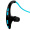 纽曼（Newsmy）Q10 运动蓝牙耳机 无线头戴式 跑步mp3 双耳耳塞入耳脑后式 8G 蓝色