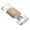毕亚兹(BIAZE) 32GB  Lightning USB 苹果U盘  U1-土豪金 iPhone/iPad双接口存储盘 手机电脑两用扩展内存