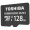 东芝（TOSHIBA）128GB TF (microSD) 存储卡 U1 C10 M203 读速100MB/s 高清拍摄 高速行车记录仪TF卡