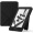 Kindle Voyage适配1499款原装折叠式PU保护套 黑色