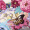 富安娜 FUANNA 橱窗花系列毯子毛毯双层云毯 蕊香蝶迷 180*200CM 粉色