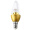 欧普照明 LED灯泡水晶烛泡E14灯头小螺口蜡烛泡尖泡3w暖白光