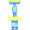 猫太子 M804坐姿矫正仪 王子蓝色 小学生儿童坐姿纠正矫正器 写字架