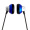 HIFIMAN（头领科技）ES100 平头式HIFI发烧耳机 蓝色