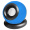 舒跑（ROVKING）028电脑小音箱 USB2.0笔记本小音响 迷你重低音炮音箱 蓝色