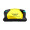 新贵（Newmen）N500 有线游戏发光鼠标 带侧键可编程鼠标 黄色