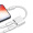 斯泰克 苹果耳机转接头 双lightning充电听歌二合一音频转换器 适用iPhone13/12/11Pro/X/8/7plus转换器