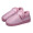 酷趣Coqui 经典舒适毛绒加厚保暖包跟棉拖鞋女款 紫色37-38 CQ4059