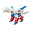 孩之宝（Hasbro）变形金刚 经典航行家级 玩具 旅行者天空猫（红白）B5609