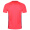 KELME /卡尔美短袖足球服运动T恤透气跑步训练服上衣K16Z2003 荧光红深蓝 S