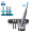 飞利浦(PHILIPS) 电动牙刷 蓝牙版 成人声波震动钻石系列(自带刷头*3+皮质旅行盒+充电玻璃杯)  HX9903/42