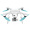 亿航（EHANG） GHOSTDRONE2.0无人机云台版 手机体感操作 4K超高清航拍 四轴飞行器 白色版