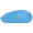 微软 (Microsoft) 无线便携鼠标1850 天青蓝  无线鼠标 轻巧便携 多色可选 办公鼠标