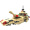 积高（COGO）军事航空母舰模型舰队 塑料拼装儿童益智立体拼插积木 男孩礼物 新款军事八合一 13013