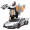 美致模型(MZ) 毒药 变形机器人遥控车 一键遥控变形跳舞汽车人 儿童男孩玩具车机器人模型 2319P  1:14 灰色
