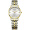 雷迈表（REIMAH）手表 真情系列简约钢带介金白面石英女表L6120.GW