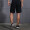 范斯蒂克 运动短裤男跑步健身透气宽松训练马拉松田径五分篮球裤速干 黑色中裤MBF75701 S