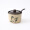 玉泉 陶瓷调味品罐三件创意韩式家居用品调料盒厨房用品家用调味罐陶瓷套件 竹叶 三件罐装