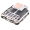 ID-COOLING IS-50 多平台薄型下吹CPU散热器 五热管12cm温控静音风扇兼容ITX平台