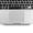 埃普（UP）AP-1铝合金笔记本散热支架（银色）苹果小米通用型笔记本电脑支架 桌面办公