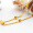 国华首饰黄金饰品足金999项链O字链串珠子亮面金珠橄榄珠项链 约6.77克 长约44cm