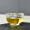 瓷牌茗 玻璃茶杯双层小杯子耐热水杯透明品茗杯带把茶杯子功夫茶具 玉兰玻璃杯-40ML