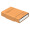 奥睿科（ORICO）PHP35 3.5英寸硬盘收纳保护盒 防潮/防震 有标签数据整理 橙色