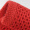 三利 精梳棉侘寂蜂巢浴巾 68×140cm 纱线交织沐浴裹身巾 绯红色