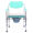 雅德 老人坐便椅 铝合金移动孕妇马桶椅折叠座厕椅残疾人洗澡椅YC7802 L