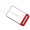 金士顿（Kingston）32GB USB3.1 U盘 DT50 红色 金属外壳 无盖设计