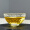 瓷牌茗 玻璃茶杯双层小杯子耐热水杯透明品茗杯带把茶杯子功夫茶具 玉兰玻璃杯-40ML