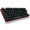 达尔优（dareu）87键机械合金版游戏背光机械键盘 黑红色 青轴