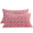 三利 纯棉提花纱布枕巾2条装 AB版正反两用 50×75cm 碎花元素-珊瑚色