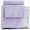 三利 素色良品超柔法兰绒双人毯子 200×230cm 居家办公午休四季通用盖毯 淡紫色