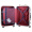 宾豪BINHAO 拉杆箱 ABS+PC旅行箱 时尚轻盈铝框箱 静音万向轮行李箱男 出差商务登机箱 991520KA20英寸深蓝色