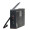 德生（Tecsun）PL-398MP 收音机 音响 MP3播放器 老年人 插卡 全波段 立体声 高考英语听力四六级（黑色）