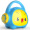 优学派小鸡叫叫儿童早教机婴儿玩具8G蓝牙儿童锁防摔讲故事机（蓝色）