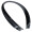 LG HBS-A100 无线蓝牙耳机 立体声音乐耳机 自带外放扬声器 通用型 颈戴式 黑色