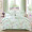 水星家纺 床上用品四件套纯棉 全棉印花被套床单被罩床品套件 笑颜似花 加大双人1.8米床