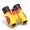 宝视德（Bresser）89-20101双筒望远镜6x21儿童玩具 成像清晰便携袖珍 高清高倍 红黄色