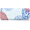三利 纱布棉竹纤维AB版面巾 34×76cm 波西米亚风格洗脸毛巾 青蓝褐红