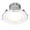 雷士（NVC） 雷士照明 LED筒灯天花灯 金属铝材砂银 4瓦暖黄光3000K 开孔7.5-8.5厘米