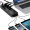 奥睿科（ORICO）TPC-8A4U 国标8位插座/插排/插线板/接线板 智能4口USB手机平板充电器 1.5米 黑色