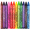 富乐梦 FLOMO 绘画工具 儿童玩具 12色-可水洗蜡笔 10-0812
