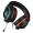达尔优(dareu) EH736 游戏耳机 头戴式耳机带麦 电脑耳机 电竞耳机 网课学习耳机 吃鸡耳机 黑橙色