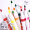 真彩(TRUECOLOR)18色粗圆杆印章水彩笔 绘画笔填色笔 学生儿童涂鸦上色笔 PP盒2盒/WM-2104