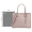 迈克 科尔斯 MICHAEL KORS MK女包奢侈品专柜同款 MERCER系列粉色牛皮女士大号手拎包 30F6GM9T3L SOFT PINK
